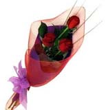 Çiçek satisi buket içende 3 gül çiçegi  Aksaray online çiçek gönderme sipariş 