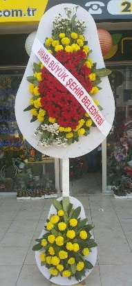 Çift katlı düğün nikah açılış çiçek modeli  Aksaray çiçekçi mağazası 