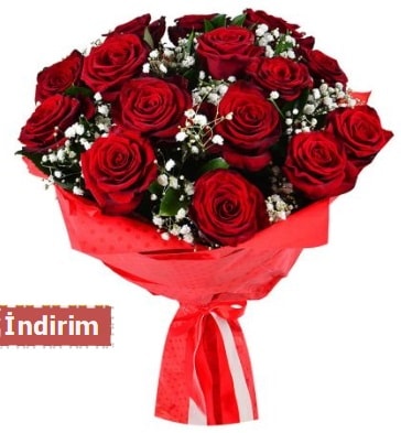 12 Adet kırmızı aşk gülleri  Aksaray çiçek satışı 